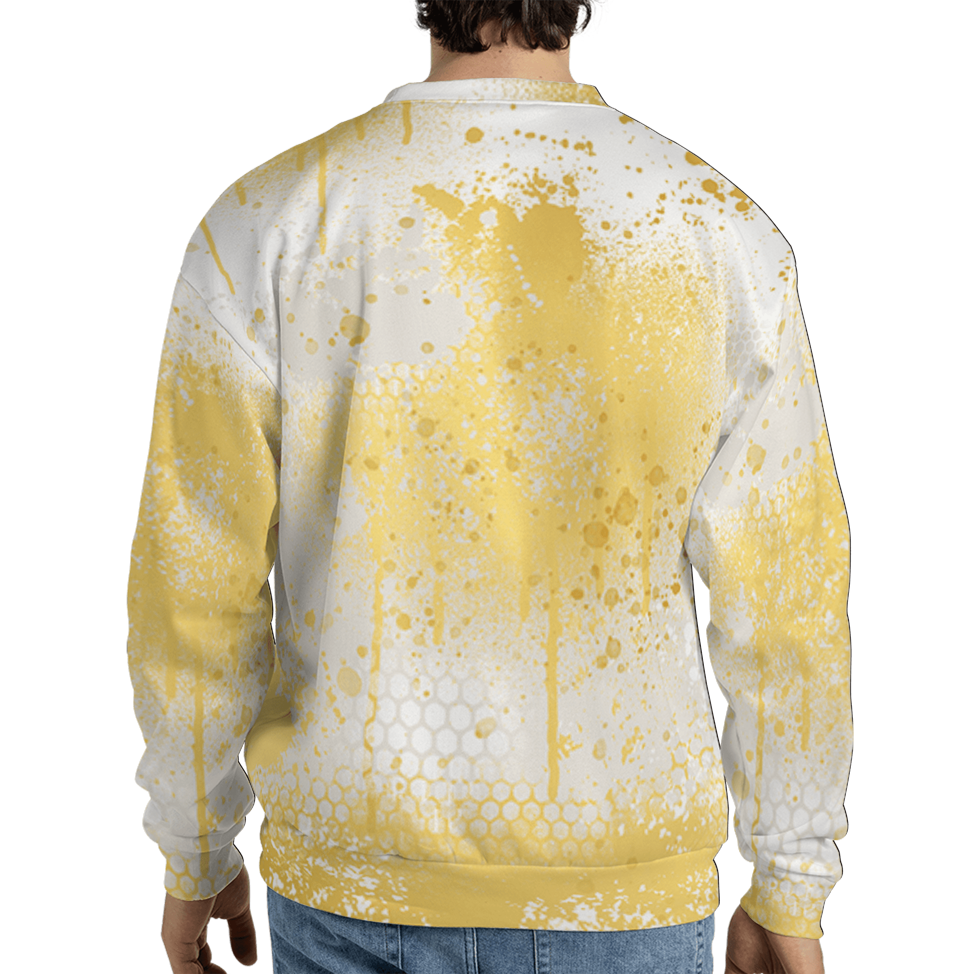 Sail 4s Sweatshirt Match 23 Painted Graffiti 3D All-Over Print - NastyJamz