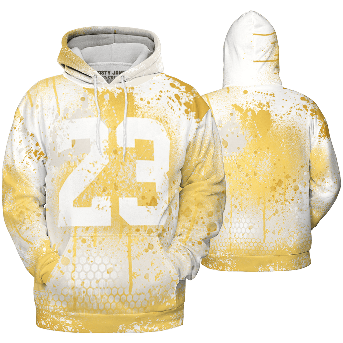 Sail 4s Hoodie Match 23 Painted Graffiti 3D All-Over Print - NastyJamz