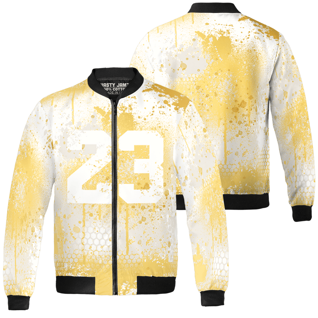 Sail 4s Jacket Match 23 Painted Graffiti 3D All-Over Print - NastyJamz