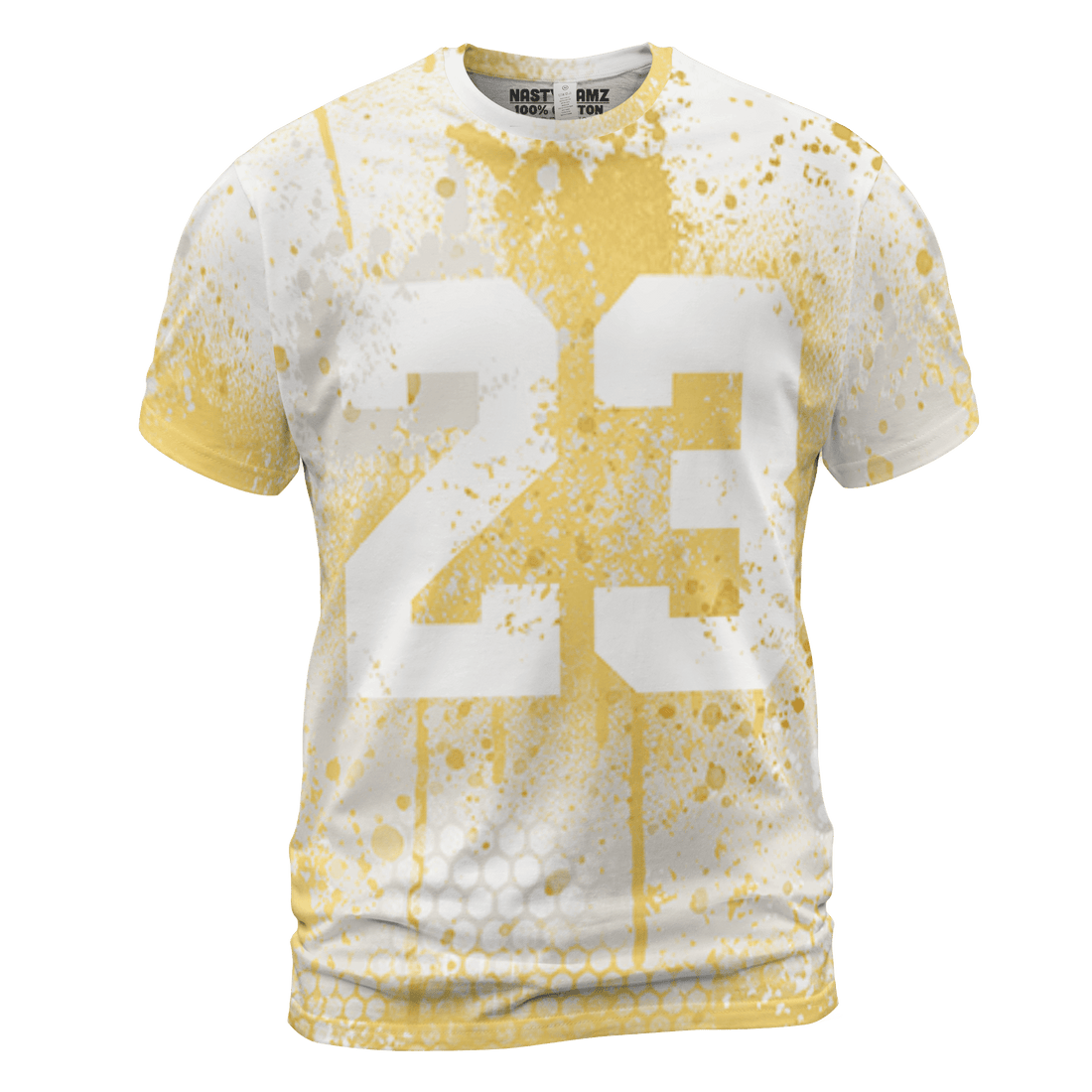 Sail 4s T Shirt Match 23 Painted Graffiti 3D All-Over Print - NastyJamz