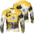 Yellow Ochre 6s Sweatshirt Match 23 Painted Graffiti 3D All-Over Print - NastyJamz