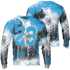 Powder Blue 9s Sweatshirt Match 23 Painted Graffiti 3D All-Over Print - NastyJamz