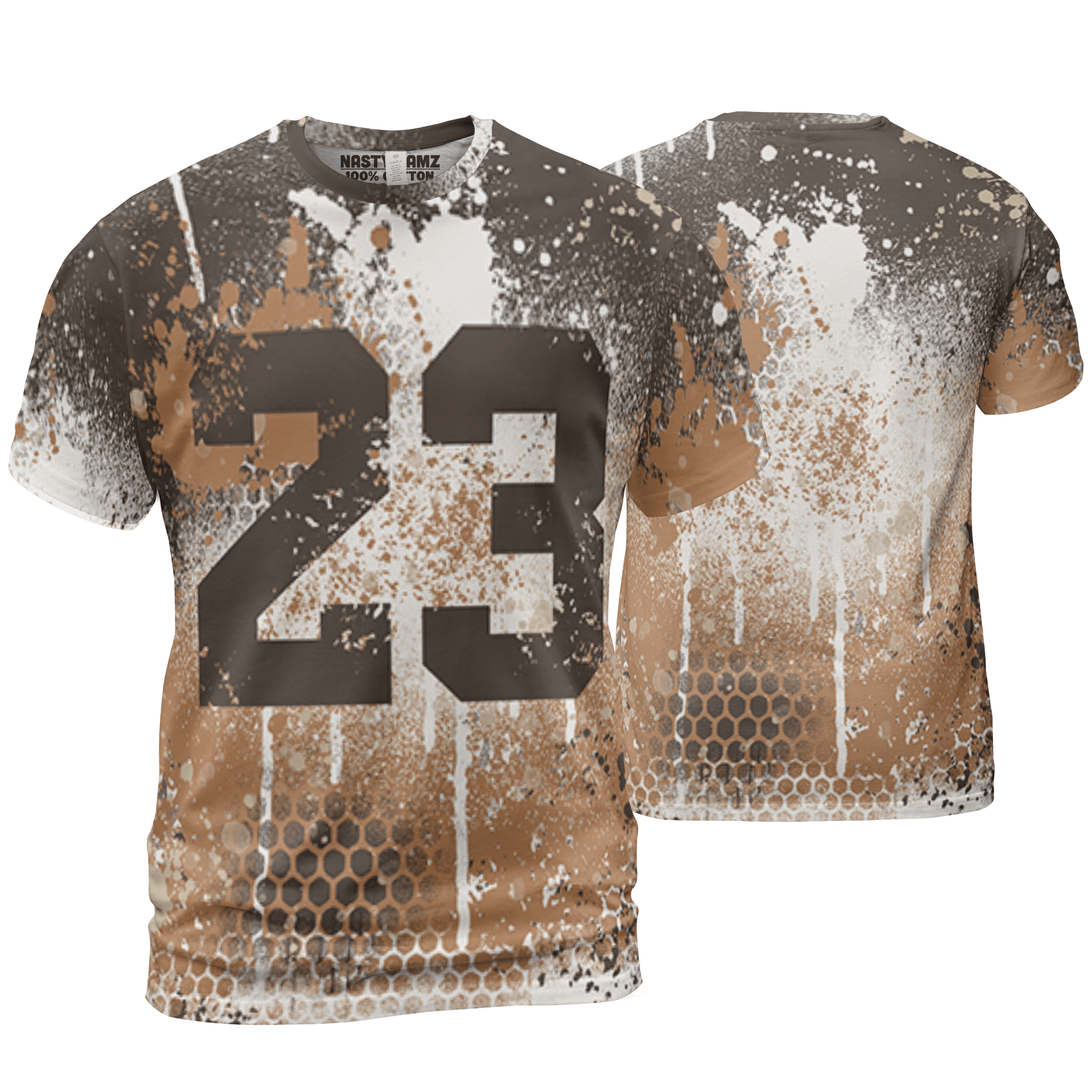 Jumpman Jack T Shirt Match 23 Painted Graffiti 3D All-Over Print - NastyJamz