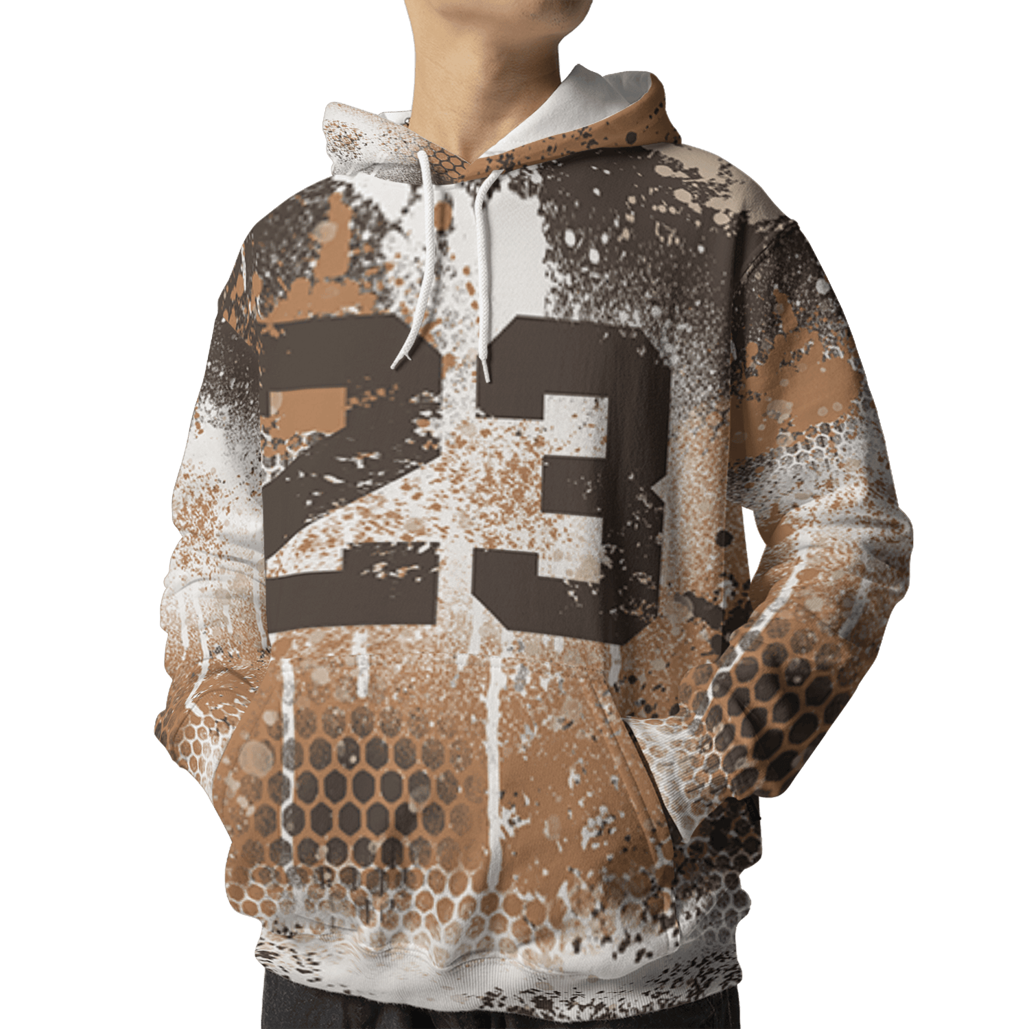 Jumpman Jack Hoodie Match 23 Painted Graffiti 3D All-Over Print - NastyJamz