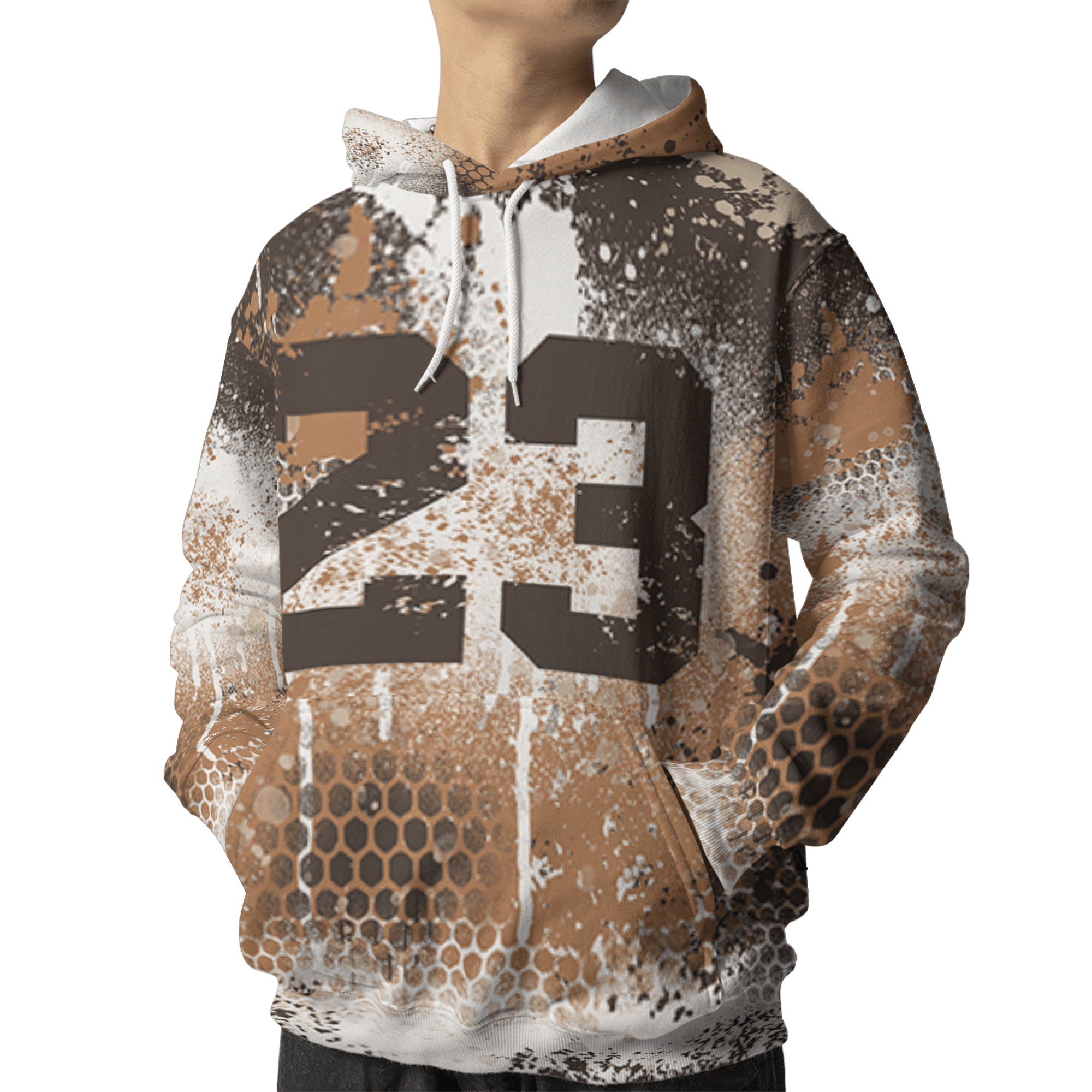 Jumpman Jack Hoodie Match 23 Painted Graffiti 3D All-Over Print - NastyJamz