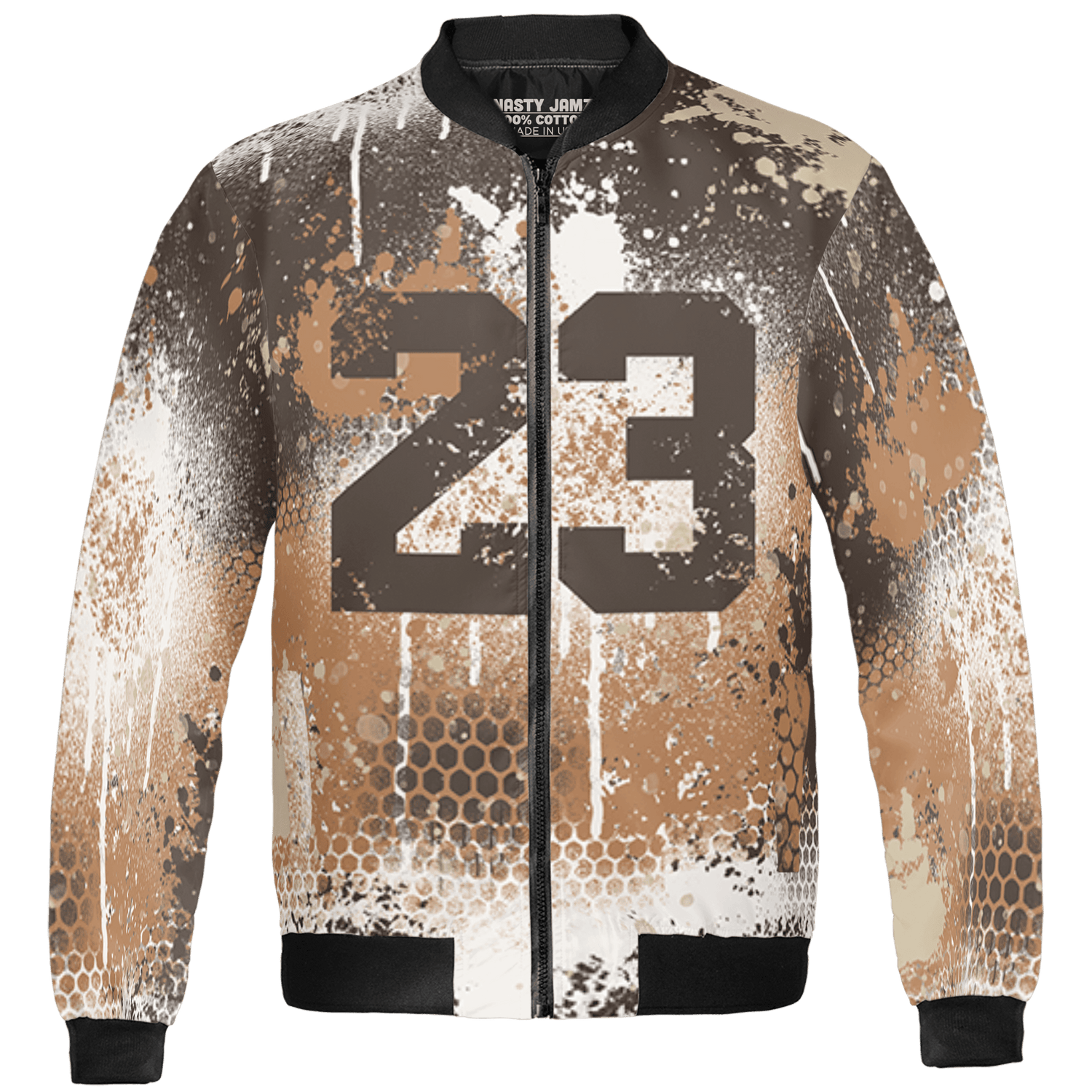 Jumpman Jack Jacket Match 23 Painted Graffiti 3D All-Over Print - NastyJamz