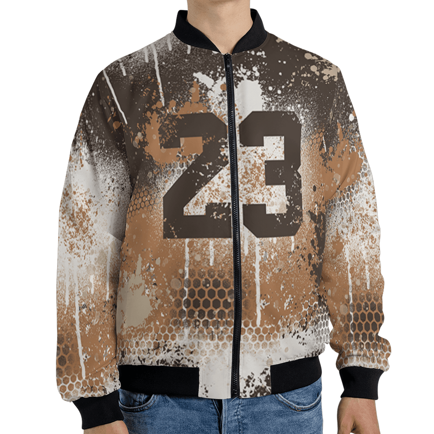 Jumpman Jack Jacket Match 23 Painted Graffiti 3D All-Over Print - NastyJamz