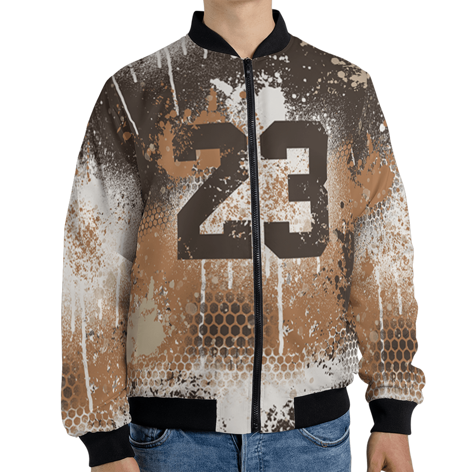 Jumpman Jack Jacket Match 23 Painted Graffiti 3D All-Over Print - NastyJamz