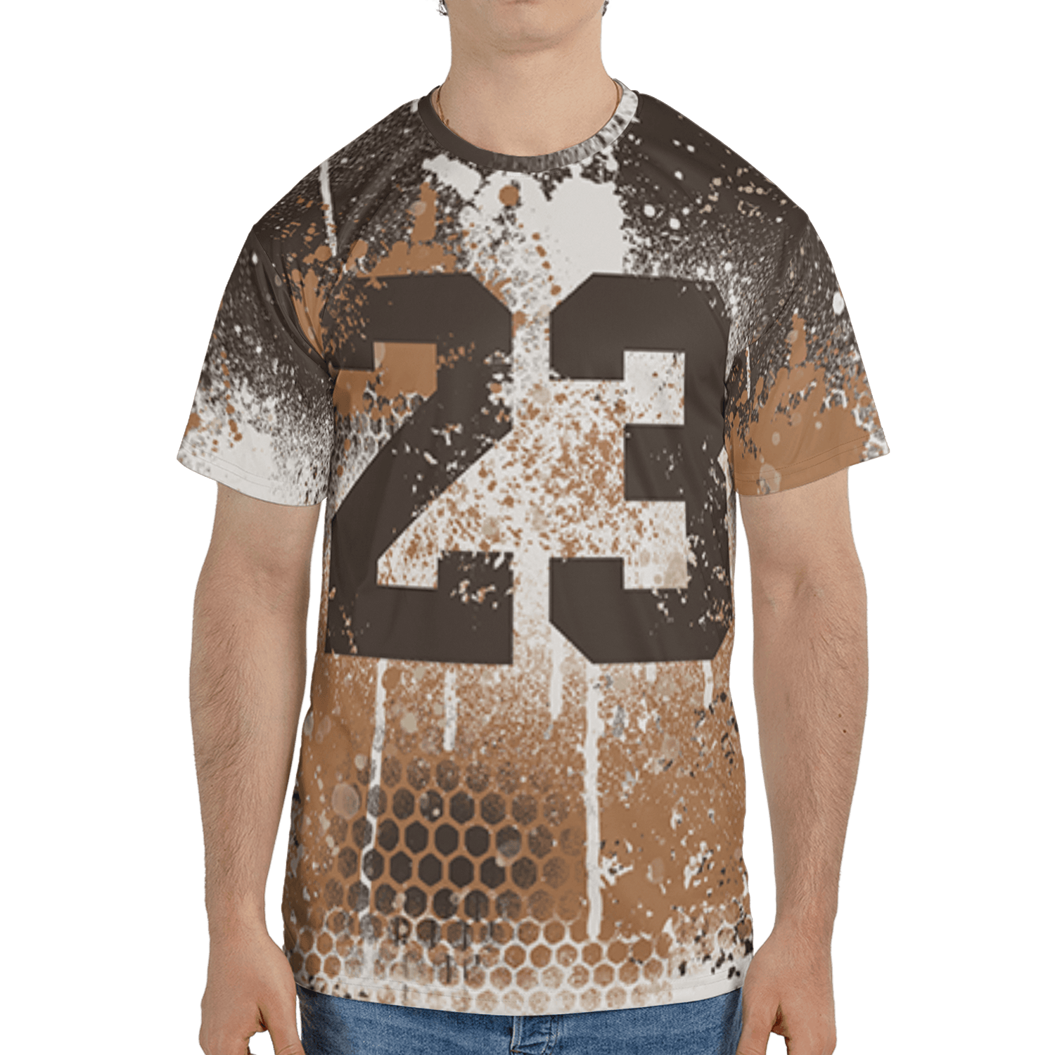 Jumpman Jack T Shirt Match 23 Painted Graffiti 3D All-Over Print - NastyJamz