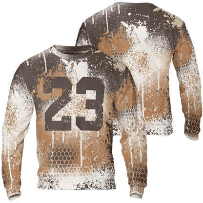 Jumpman Jack Sweatshirt Match 23 Painted Graffiti 3D All-Over Print - NastyJamz