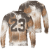 Jumpman Jack Sweatshirt Match 23 Painted Graffiti 3D All-Over Print - NastyJamz