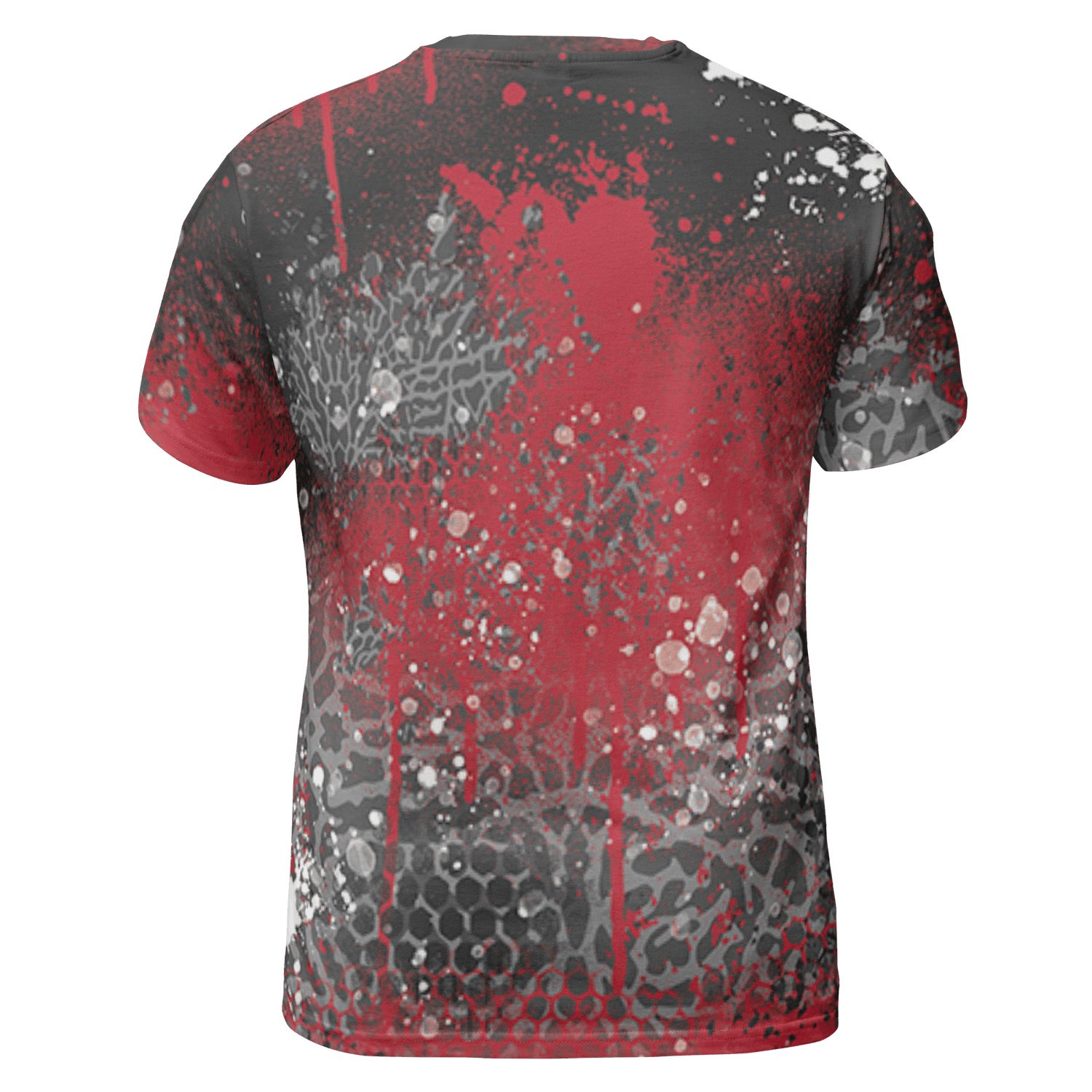 Spizike Low Bred T Shirt Match 23 Painted Graffiti 3D All-Over Print - NastyJamz