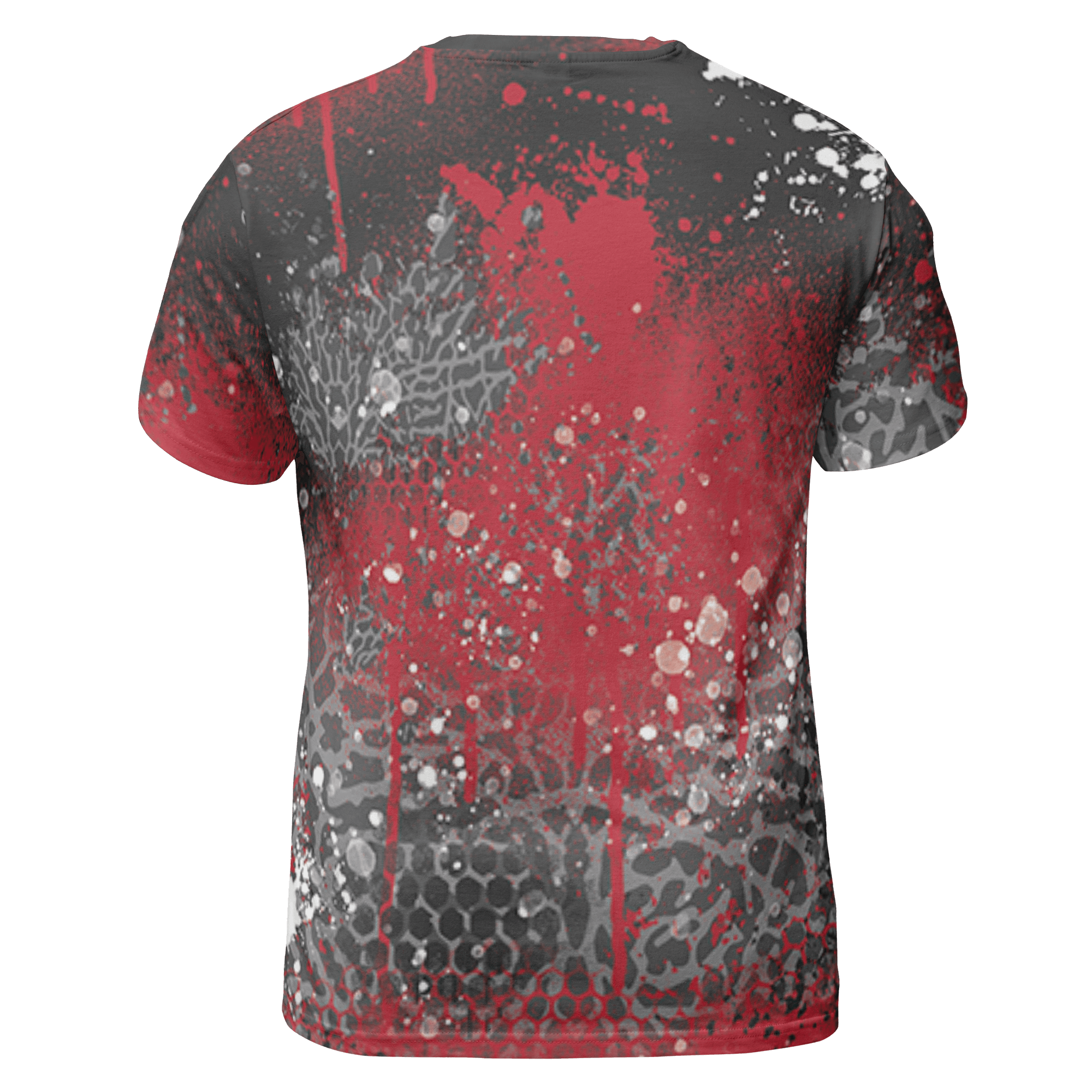 Spizike Low Bred T Shirt Match 23 Painted Graffiti 3D All-Over Print - NastyJamz