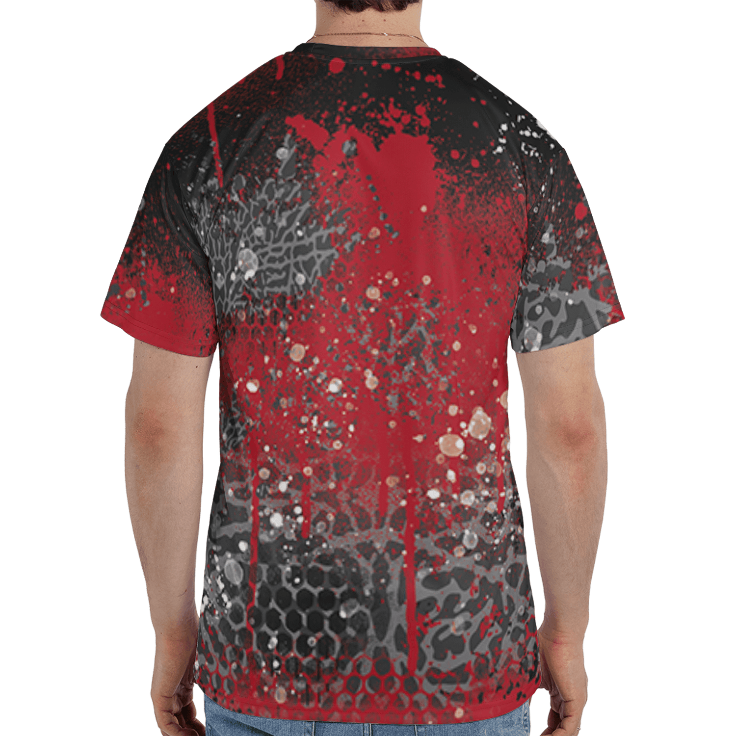 Spizike Low Bred T Shirt Match 23 Painted Graffiti 3D All-Over Print - NastyJamz
