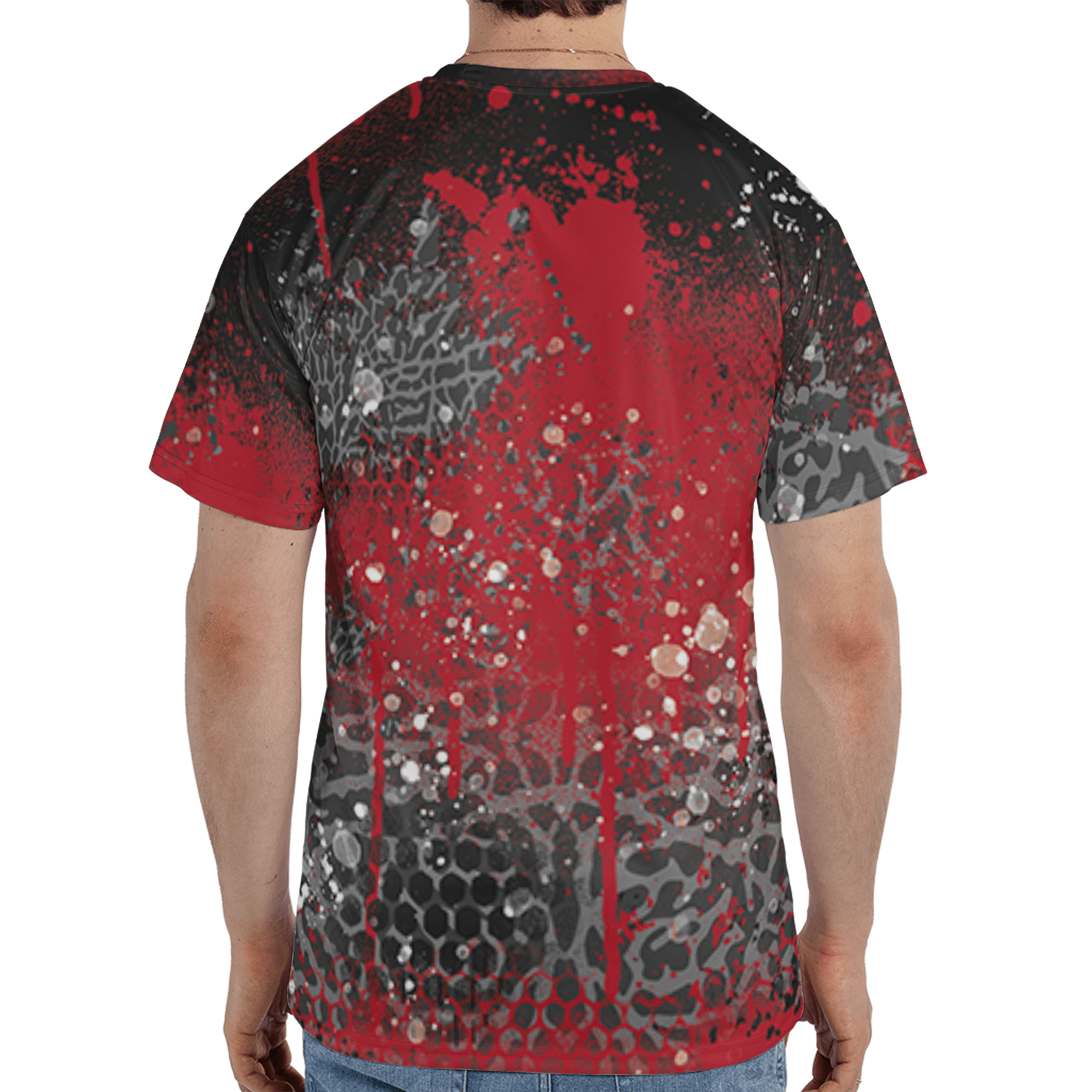 Spizike Low Bred T Shirt Match 23 Painted Graffiti 3D All-Over Print - NastyJamz