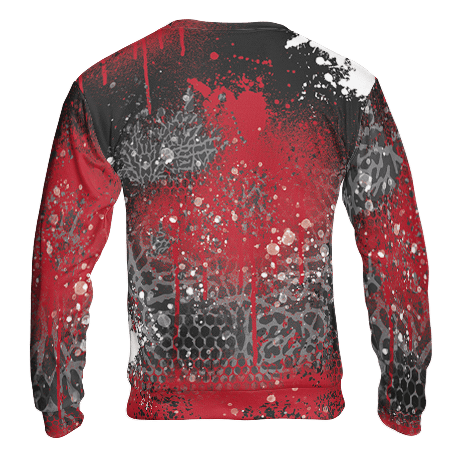 Spizike Low Bred Sweatshirt Match 23 Painted Graffiti 3D All-Over Print - NastyJamz