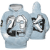 Blue Grey 13s Hoodie Match 23 Sneaker 3D All-Over Print - NastyJamz