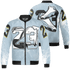 Blue Grey 13s Jacket Match 23 Sneaker 3D All-Over Print - NastyJamz