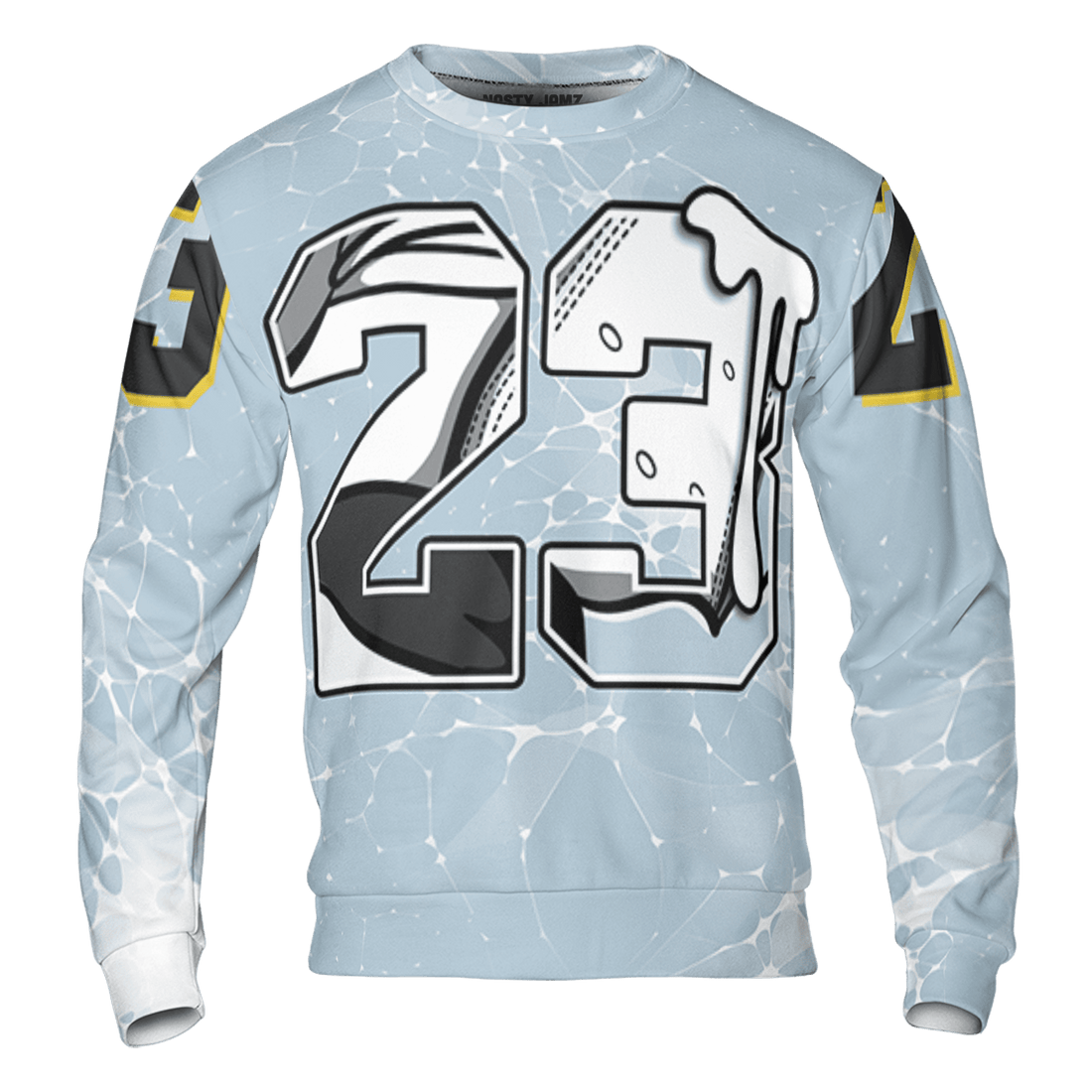 Blue Grey 13s Sweatshirt Match 23 Sneaker 3D All-Over Print - NastyJamz