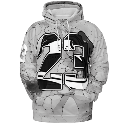 Retro High OG Black White 1s Hoodie Match 23 Sneaker 3D All-Over Print - NastyJamz