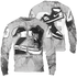 Retro High OG Black White 1s Sweatshirt Match 23 Sneaker 3D All-Over Print - NastyJamz