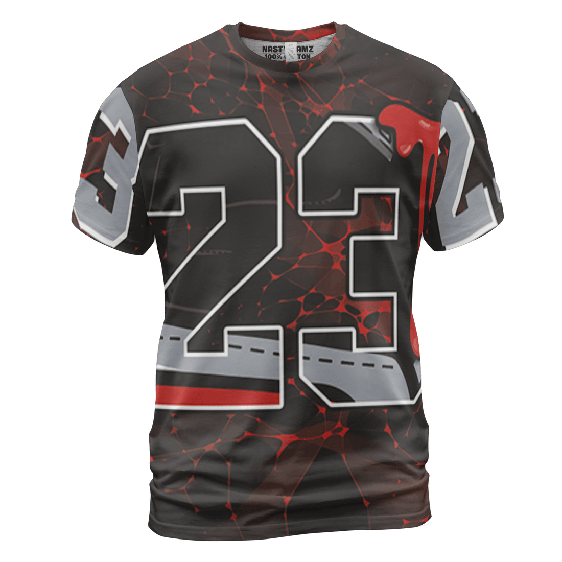 Bred Reimagined 4s T Shirt Match 23 Sneaker 3D All-Over Print - NastyJamz