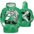 Lucky Green 5s Hoodie Match 23 Sneaker 3D All-Over Print - NastyJamz