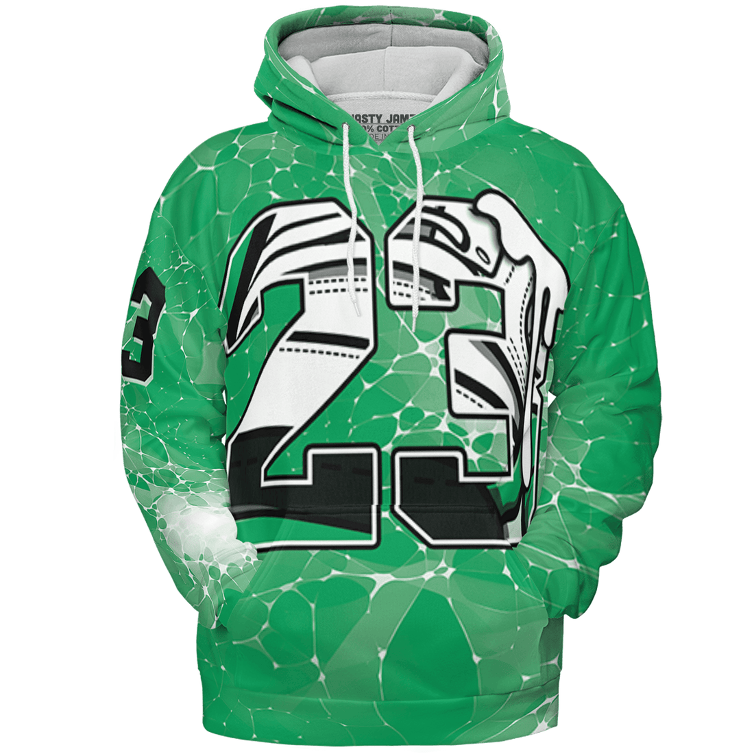 Lucky Green 5s Hoodie Match 23 Sneaker 3D All-Over Print - NastyJamz
