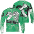 Lucky Green 5s Sweatshirt Match 23 Sneaker 3D All-Over Print - NastyJamz