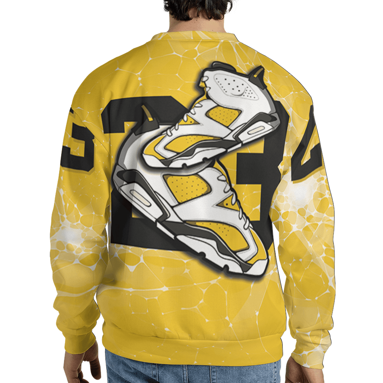 Yellow Ochre 6s Sweatshirt Match 23 Sneaker 3D All-Over Print - NastyJamz