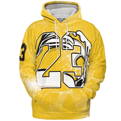Yellow Ochre 6s Hoodie Match 23 Sneaker 3D All-Over Print - NastyJamz