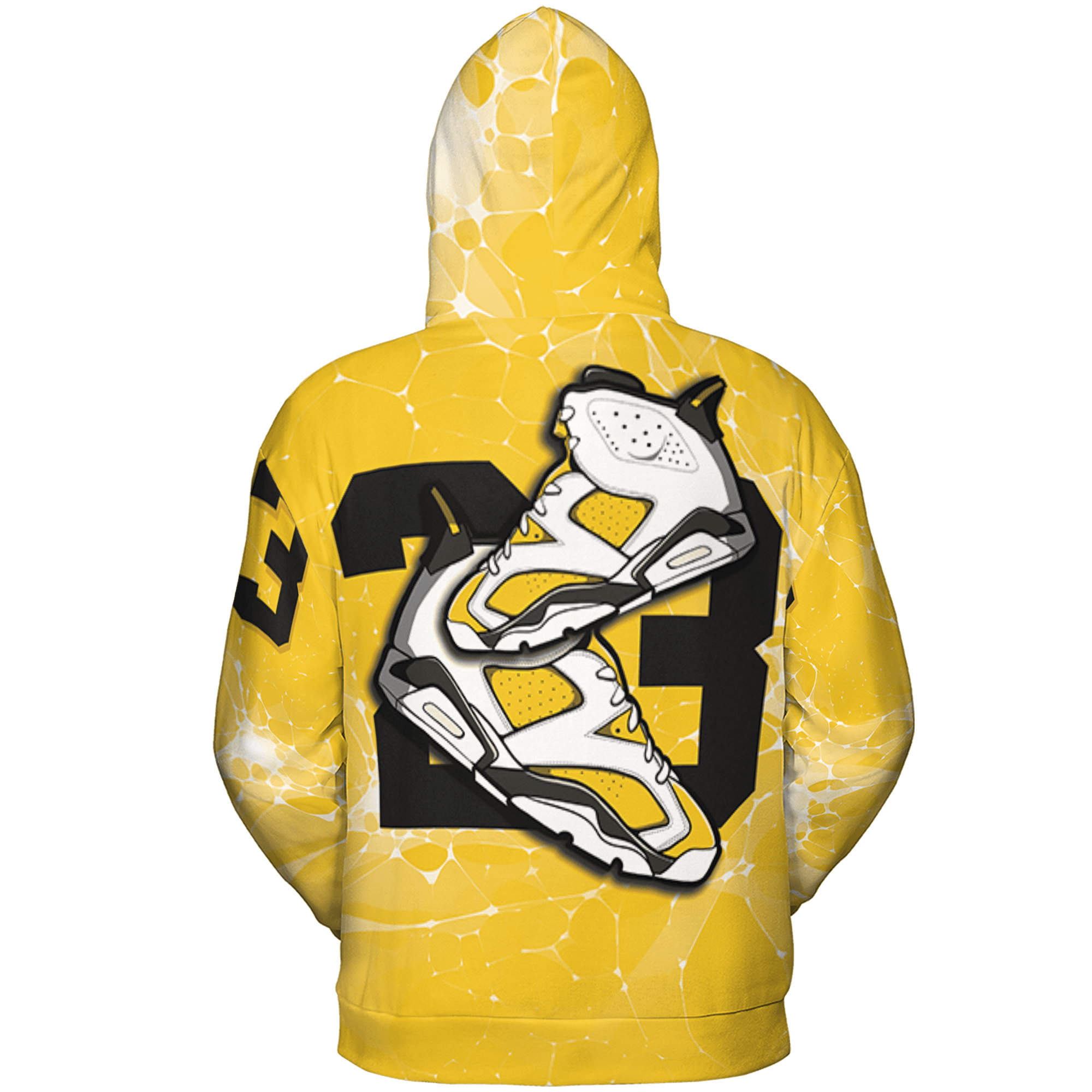 Yellow Ochre 6s Hoodie Match 23 Sneaker 3D All-Over Print - NastyJamz