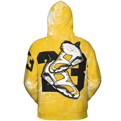 Yellow Ochre 6s Hoodie Match 23 Sneaker 3D All-Over Print - NastyJamz