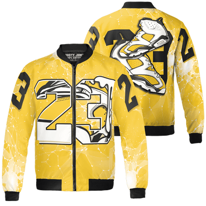 Yellow Ochre 6s Jacket Match 23 Sneaker 3D All-Over Print - NastyJamz