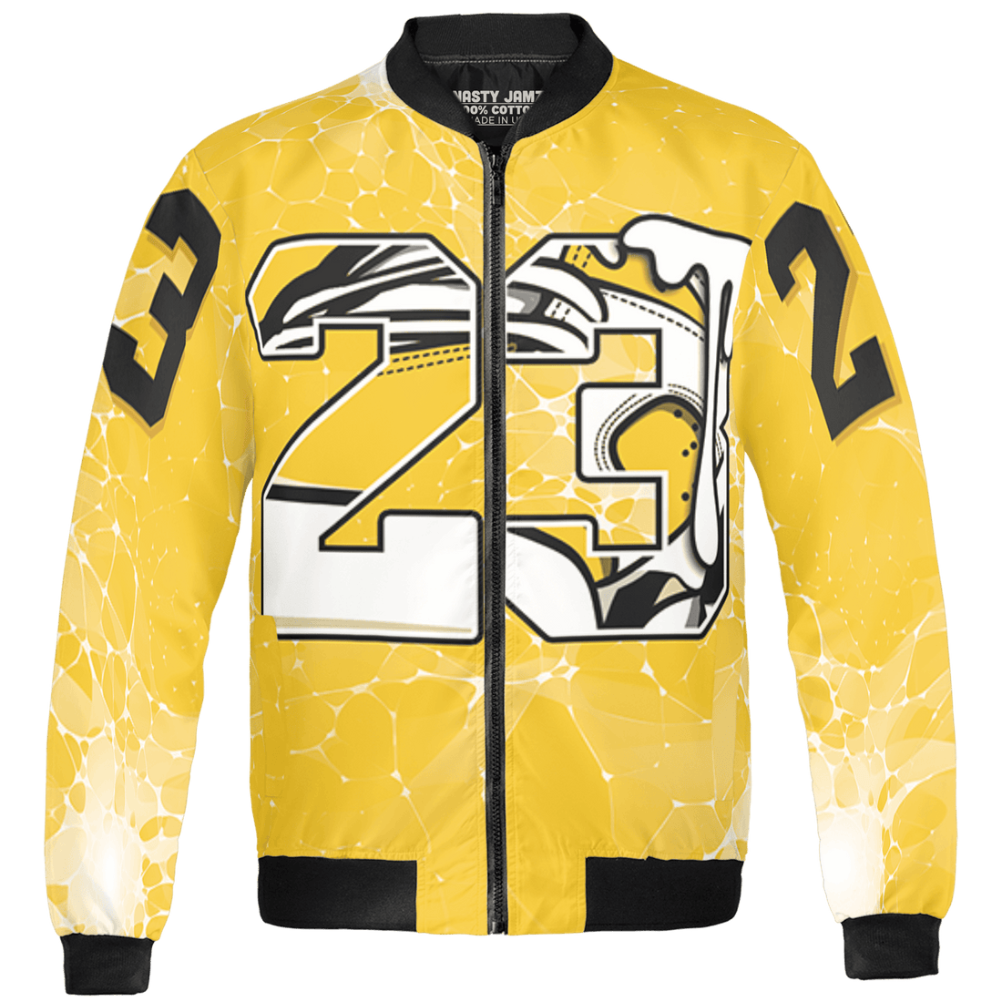 Yellow Ochre 6s Jacket Match 23 Sneaker 3D All-Over Print - NastyJamz