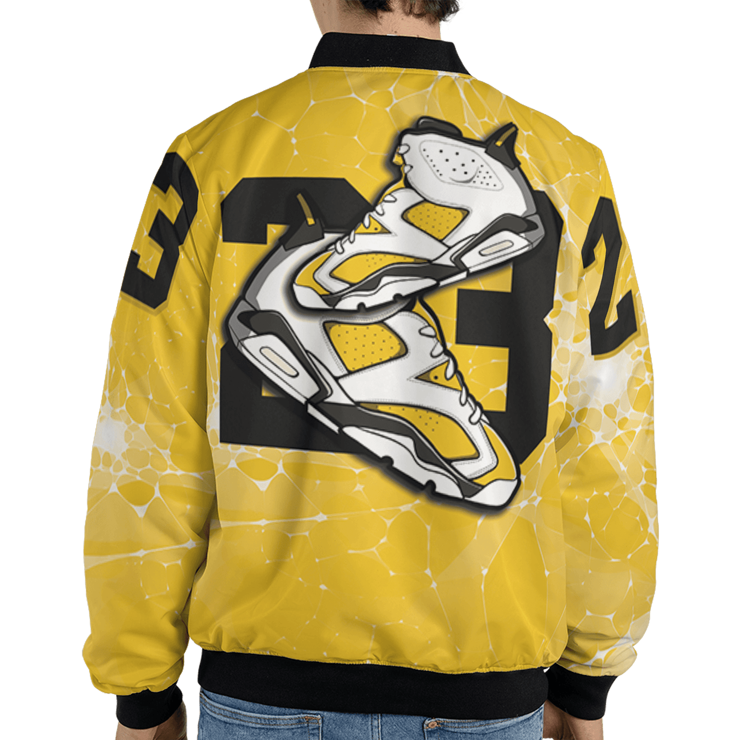 Yellow Ochre 6s Jacket Match 23 Sneaker 3D All-Over Print - NastyJamz