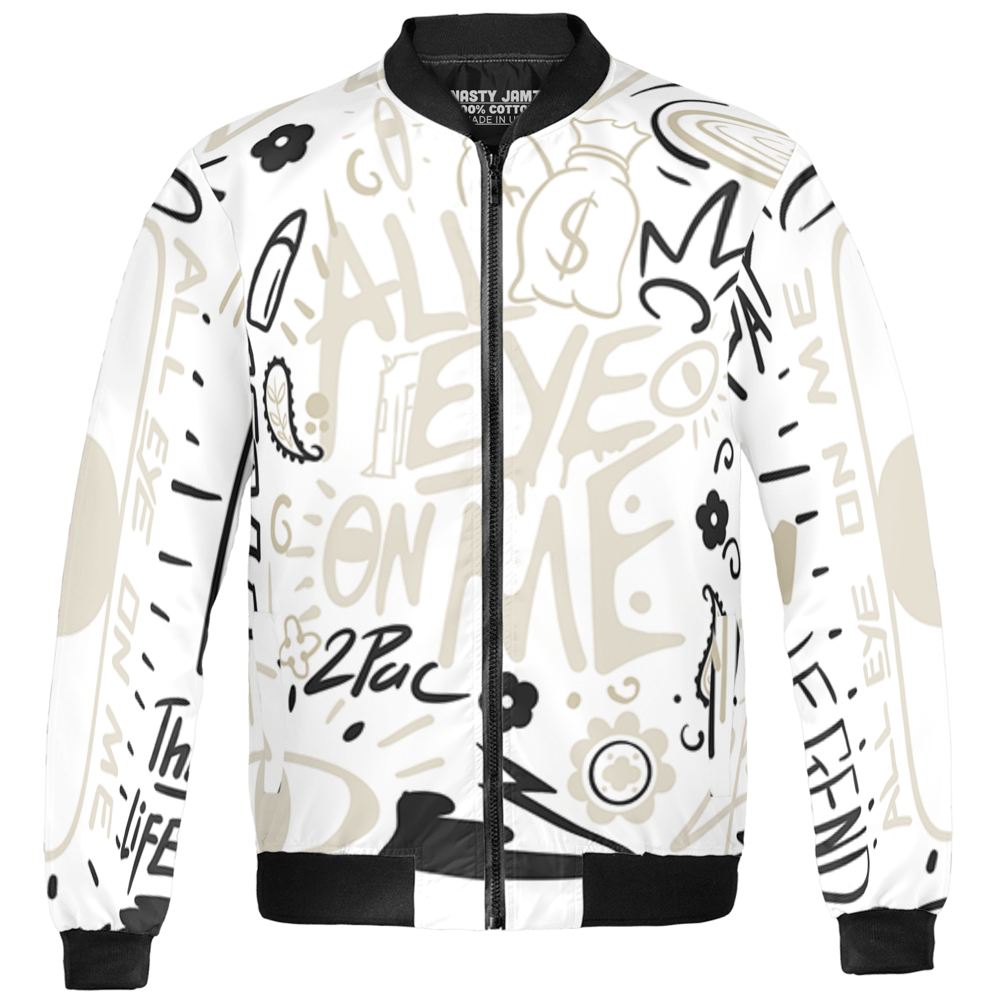 Gratitude 11s Jacket Match All Eye On Me 3D All-Over Print Doodle Eye - NastyJamz