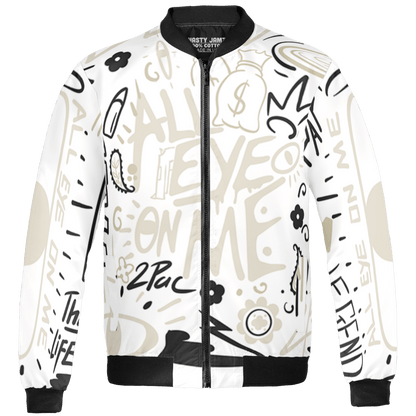 Gratitude 11s Jacket Match All Eye On Me 3D All-Over Print Doodle Eye - NastyJamz