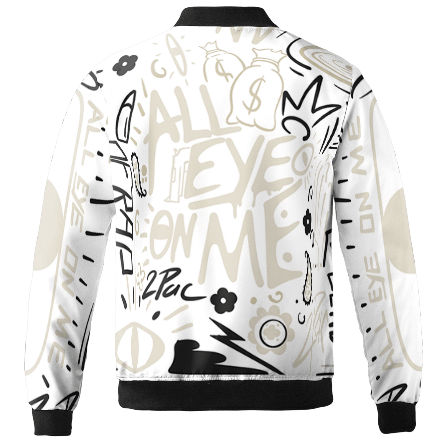 Gratitude 11s Jacket Match All Eye On Me 3D All-Over Print Doodle Eye - NastyJamz