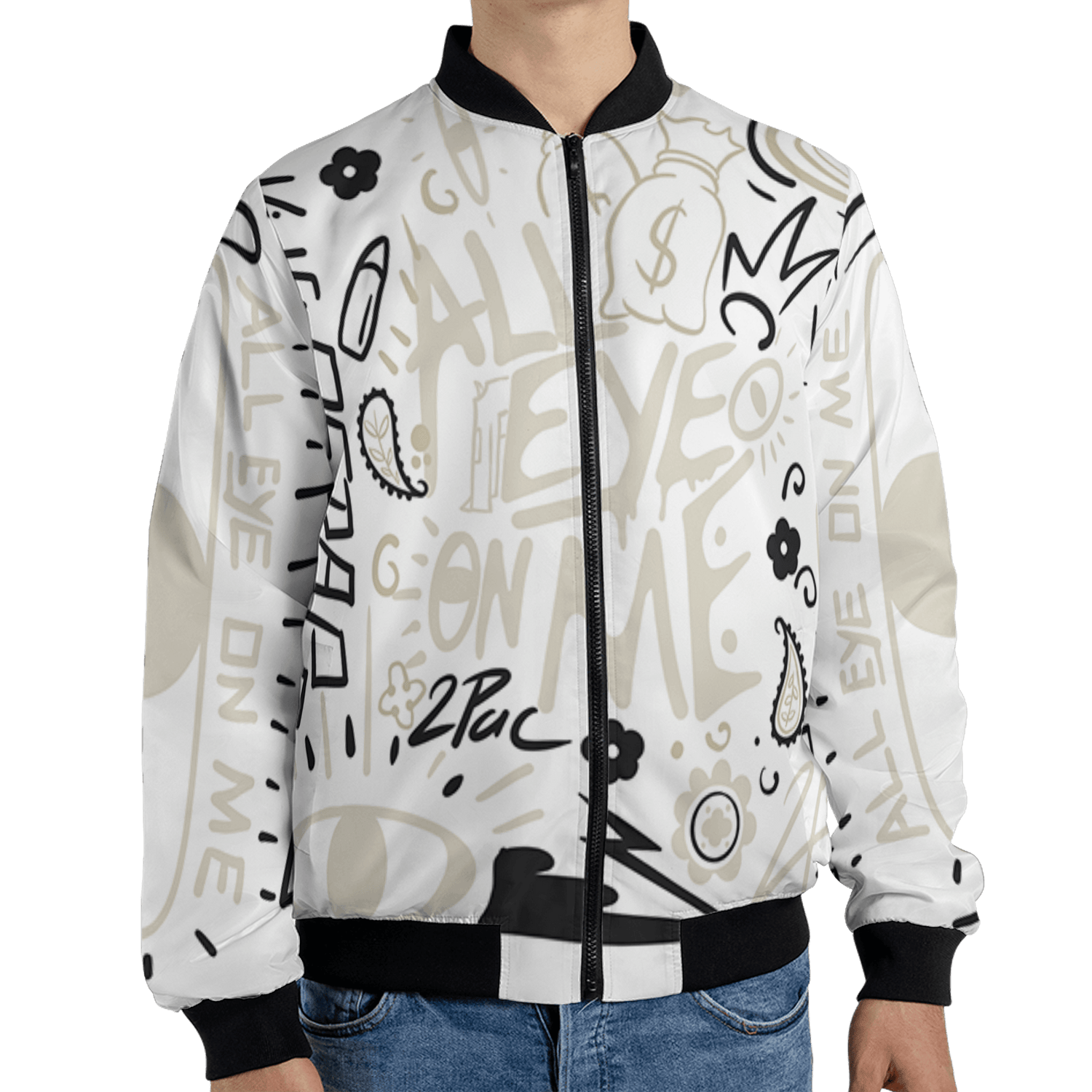 Gratitude 11s Jacket Match All Eye On Me 3D All-Over Print Doodle Eye - NastyJamz