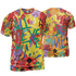 Mid GS Six Championships 1s T Shirt Match All Eye On Me 3D All-Over Print Doodle Eye - NastyJamz