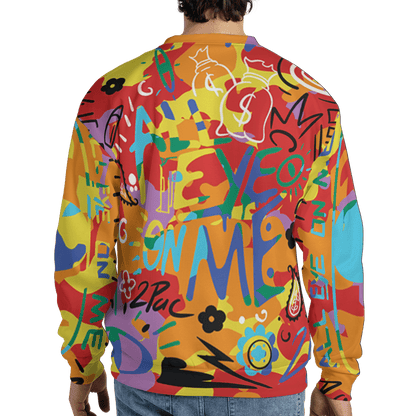 Mid GS Six Championships 1s Sweatshirt Match All Eye On Me 3D All-Over Print Doodle Eye - NastyJamz