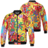 Mid GS Six Championships 1s Jacket Match All Eye On Me 3D All-Over Print Doodle Eye - NastyJamz