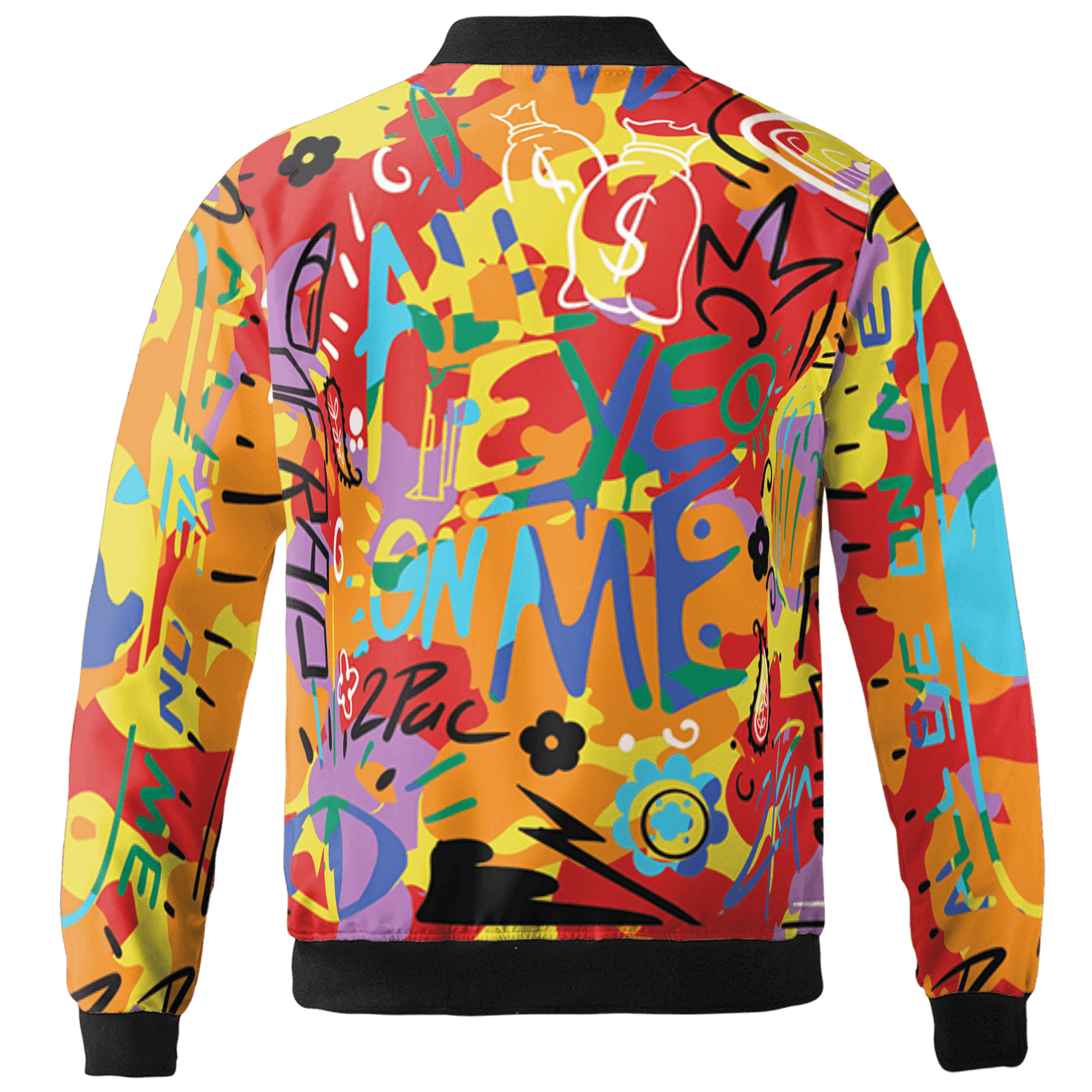 Mid GS Six Championships 1s Jacket Match All Eye On Me 3D All-Over Print Doodle Eye - NastyJamz