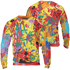Mid GS Six Championships 1s Sweatshirt Match All Eye On Me 3D All-Over Print Doodle Eye - NastyJamz