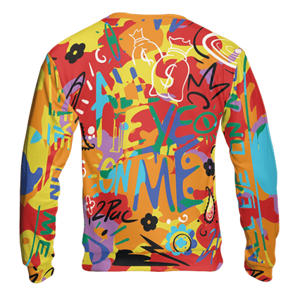Mid GS Six Championships 1s Sweatshirt Match All Eye On Me 3D All-Over Print Doodle Eye - NastyJamz