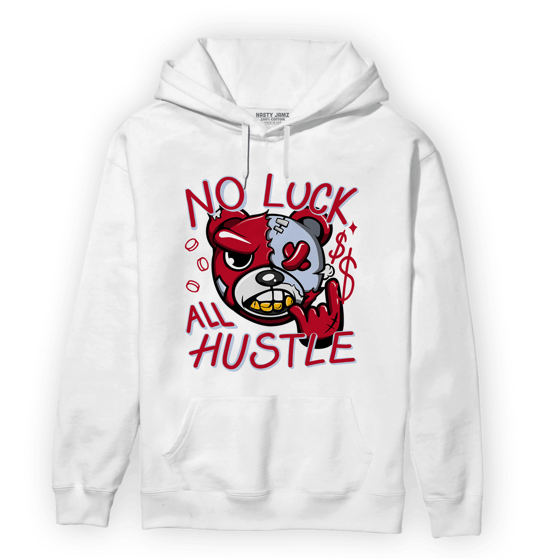 Cherry 11s Hoodie Match All Hustle - NastyJamz
