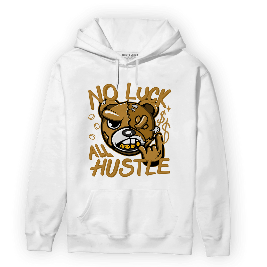 Wheat 13s Hoodie Match All Hustle - NastyJamz
