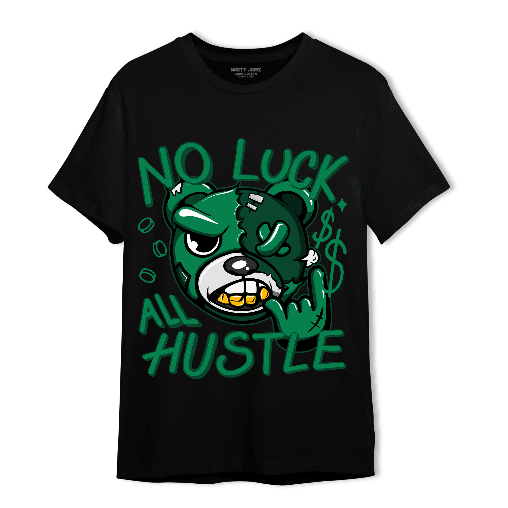 Celtic Lucky Green 1s T Shirt Match All Hustle - NastyJamz