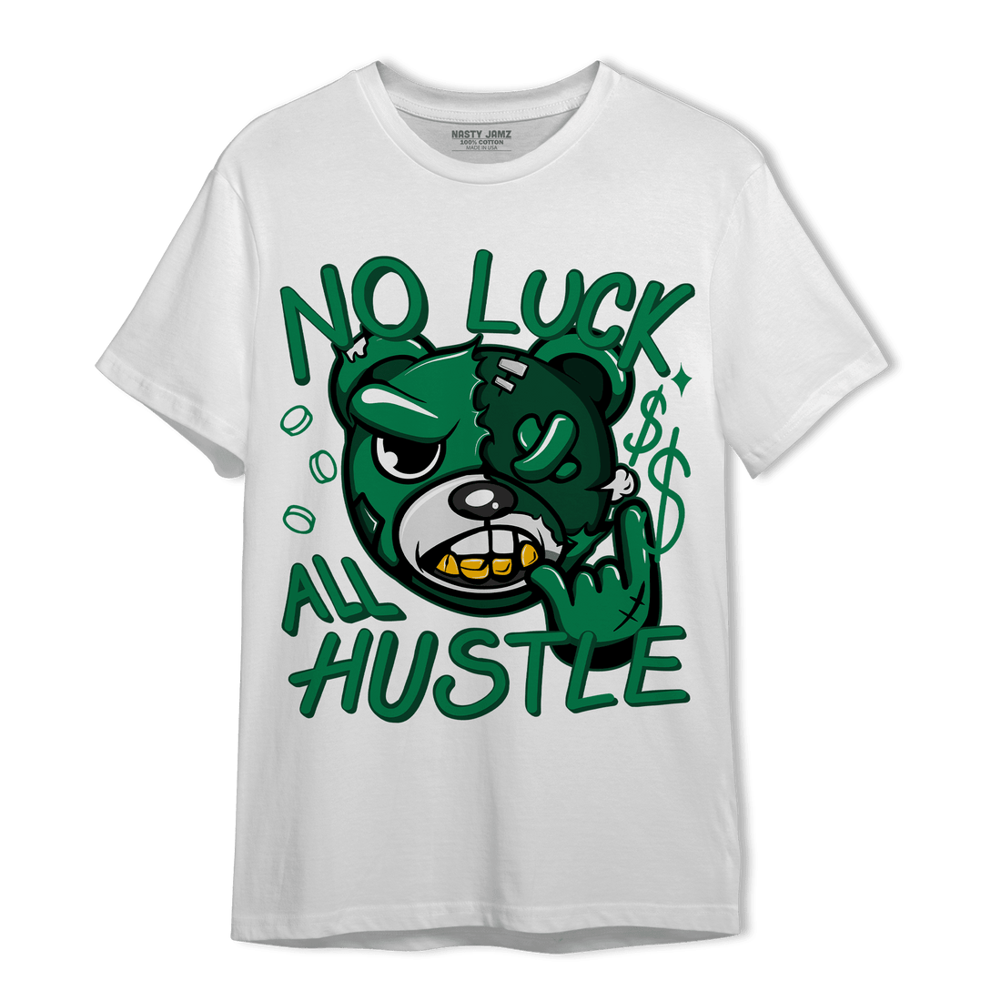Celtic Lucky Green 1s T Shirt Match All Hustle - NastyJamz